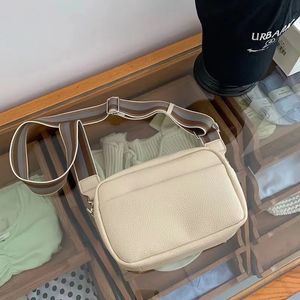 Evening Bags Trendy Shoulder Bag Womens Fashion Wallet Handbag Wide Fabric Watch Strap Crossbody Daily Use Zipper PU Small Square 231026