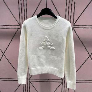Nya kvinnors tröjor Casual Luxury Brand Women Designer Sweaters Knitwear Y88