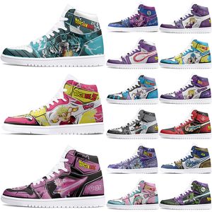 New Customized Shoes 1s DIY shoes Basketball Shoes damping male 1women 1 Anime Character Customized Personalized Trend Versatile Outdoor Shoes