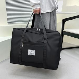 Duffel Bags Large Capacity Folding Travel Bags Waterproof Shoulder Bag Travel Duffle Bag Gym Yoga Storage Luggage Tote Handbag For Women Men 231026