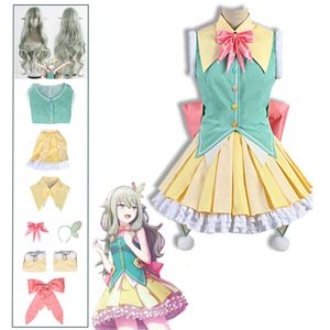 Anime Projekt Sekai Bunte Bühne Kusanagi Nene Cosplay Kostüm Perücke Karneval Halloween Weihnachten Party Kleidung für Frauen Mädchen