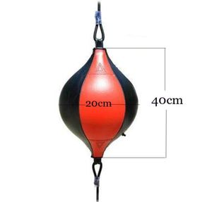 PUボクシングフィットネスMuay Thai Double End Boxing Speed Ball Punching Bag Pear Inflatable Boxing Equipming Bodybuilding Fitness Gym3107549