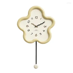 Wall Clocks Digital Electronic Silent Table Clock Cute Pendulum Decoration Bedroom Accessories For Home Decor Designer Nordic