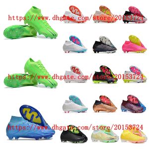 Herren-Fußballschuhe Zoomes Mercurial Superfly IX Elite FG Fußballschuhe Scarpe da Calcio Firm Ground Creativity Boots Tacos de Futbol