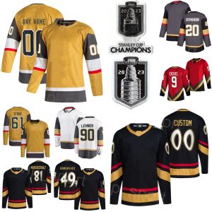 Vegas''Golden''Knights''Stanley Cup Champions 2023 Hockey 49 Ivan Barbashev Trikots 19 Reilly Smith Robin Lehner Mark Stone Jonathan Marchessault