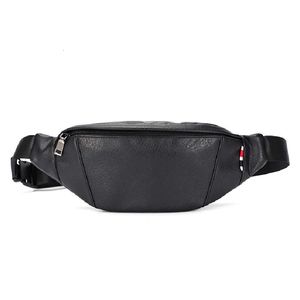 Waist Bags Waist Bags For Men High Quality PU Leather Belt Bag Fashion Fanny Pack Male Chest Hip Bags Waterproof Banana Waist Packs 231026