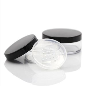 24 x 30g 50g Empty Powder Containers With Sifter For Cosmetic Powder, Sifter Plastic Jar Loose Powder Tin Box Pot Wholesale Uhwlk