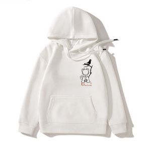 Kid Luxury Sweatshirts Kids Designers Cartoon Printed Hooded Boys Girls Brand Sweaters Top Baby Children Clothing esskids CXD2310266