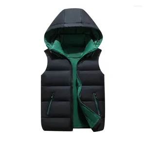 سترات نسائية Xingqing Women Winter Vest سترة تباين ألوان ألوان سوستببر محرك محرك محرك الرأس.