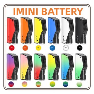 Original Imini Mod Batterie, untere Einstellspannung, EGo VV Vape Pen Batterie, 510 Gewinde, variable Spannung 3,3 V–4,8 V, 500 mAh für 510 Vapers Pens, Kartusche im USA-Lager
