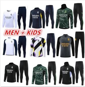 2023 2024リアルトレーニングスーツVini Jr Bellingham 23/24 Madrids Men and Kids Football Camavinga Sportswear Chandal Futbol Survetement