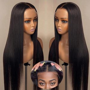 Lace Wigs Glueless Wig Human Hair Ready To Wear Bone Straight 13x4 Pre Plucked Frontal 4x4 Closure 231025