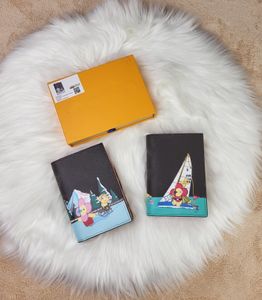 Designer Bags Women Sunflower Wallets VIVI Plaid Unisex Wallet Passport Cover Luxury Panda Men Coin Purses Passport Holder ID Cover Pocket Clutch Bags Card Holders