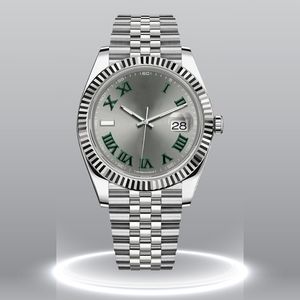 Mens Watch Womens Designer Relógios Relojes AAA 8215 Movimento Automático Montre 36mm 41mm 904L Aço Inoxidável Safira Luminosa À Prova D 'Água Novo Relógio de Pulso de Casal