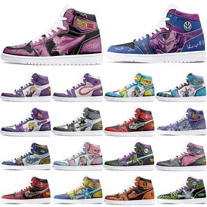 new Customized Shoes 1s DIY shoes Basketball Shoes damping males 1 Women 1 Anime Customized Character Trend Versatile Outdoor Shoe
