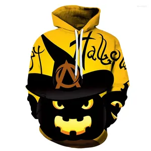 Männer Hoodies Halloween 3D Kürbis Laterne Horror Serie Gedruckt Grafik Kapuzen Sweatshirt Damen Casual Mode Y2K