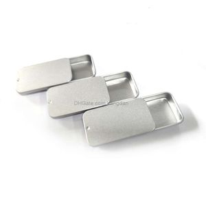 50x25x11mm caixas de metal de slide Tin Tin Recifres