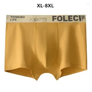 Underpants Boys Cotton Boxers Plus Size 5XL 6XL 7XL 8XL Kids Teenagers Colors 130KG Underwear Comfortable Seamless Panties Men Boxershorts