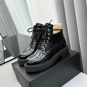 Designer Boots Leather Ankle Booties Women Winter Channel Luxury Boot Woman Martin Platform Letter CCity fghd