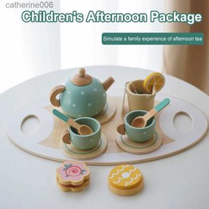 Kitchens Play Food Kitchen Accessories Toys Early Education Toy Best Gift Improve Hand Eye Coordination Simulated Dessert Shop Toys for Kids ChildL231026