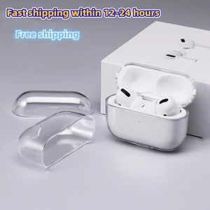 Per AirPods Pro 2 3 2nd migliori auricolari AIRPOD Bluetooth Accessori per cuffie Bluetooth Accessori a silicone solido Copertura protettiva Apple Wireless Box Shock Aound Case