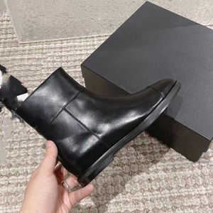 2023 High-heeled boots Knee Boots with high heels 5cm Belt buckle decoration metal carved Special-Shaped Heel Round Designer Fashion Zip Motorcycle High boots