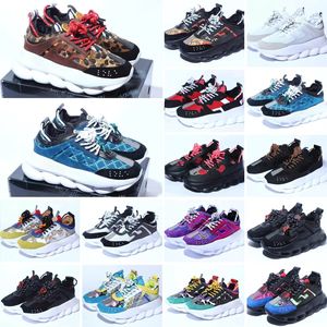 Italien designer casual skor reflekterande höjd reaktion sneakers flerfärgad mocka gummi pläd trippel svart vit fläckiga män kvinnor chaussures sport