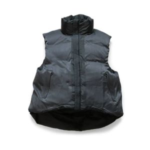 KAPITAL Retro Vest Waistcoat Stand Collar Loose Thickening Keep Warm In Winter Sleeveless Down Vest Men