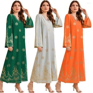 Ethnische Kleidung Eid Party Marokko Abayas für muslimische Frauen Lose Maxikleid Türkei Arabisch Abend Dubai Kaftan Islamische Robe Femme Jalabiya