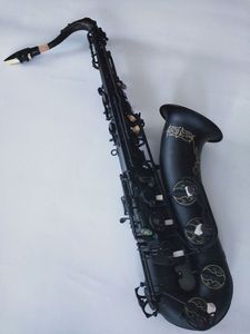 Япония Новый T-992 Тенор-саксофон Bb Saxopfone Теноровые музыкальные инструменты Черное золото с мундштуком Professional
