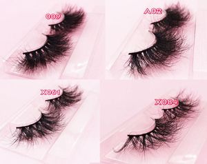 Ganze Wimpern 25 mm lange Nerzwimpern 25 mm Nerzwimpern Anbieter 3D-Falsche Wimpern Natürliche 3D-Nerzwimpern Wispy Wimpern privat3290332