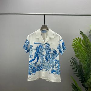 23SS NEW PLUSシャツTシャツとポロシャツのクルーネックトップス刺繍と印刷されたポーラースタイルの夏のファッションストリートコットン刺繍用男性と女性向け