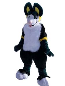 2024 Fursuit Husky Dog Mascot Costumes Fancy Dress Birthday Birthday Party Christmas Suit Carnival Party Dress