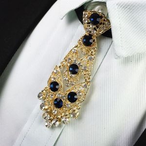 El yapımı erkekler düğün ziyafet takım elbise boyun bolo bağları parti gömlek papyon kravat yenilik markası damat kristal alaşım rinestone bowtie252b