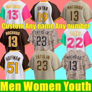 2023 S-4xl Fernando Tatis Jr Jersey Baseball Xander Bogaerts San Diego Juan Soto Manny Machado Kim Cronenworth Padres Jurickson Profar Yu Da Da