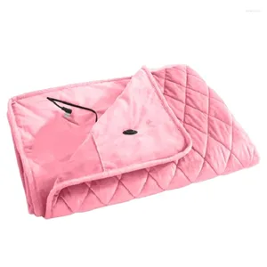 毛布5V USB電気毛布駆動式バンク冬のベッド温かい加熱ボディヒーター多機能