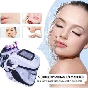 beauty items aesthetic 8 in 1microdermabrasion hydra facial solution oxygen spray hydra jet aqua peel skin scrubber facial tips spare parts machine