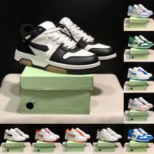 OG Original Flat Out Of Office OOO Low Tops scarpe casual Offes Bianco Panda Nero Grigio Verde oliva Rosso Syracuse UNC Top Mocassini in pelle skateboard Scarpe da ginnastica sneaker 35-45