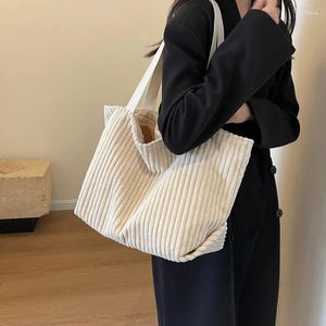 Evening Bags Tote Bag Fashion Korean Version Large Capacity Shopping Leisure Art Canvas Handbag Simple Retro Shoulder For Women