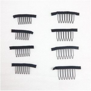 Hair Extension Clips Wig Combs 7Teeth For Cap And Making Extensions Tools Drop Delivery Products Accessories Dht5F