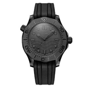 uhr luxo mens relógio designer relógios mecânicos automáticos 41mm safira fivela dobrável oceano preto mestre relógios 904L pulseira de aço inoxidável orologio dh portões