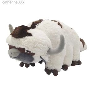 Gefüllte Plüschtiere Anime Avatar Aang The Last Airbender Plüschtiere Avatar Appa Plushie Stofftier Kuh PlüschpuppeL231027