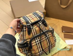Дизайнерский рюкзак, студенческая школьная сумка, мужской рюкзак, женская сумка на плечо, спортивная классическая полосатая модная повседневная сумка на двойное плечо