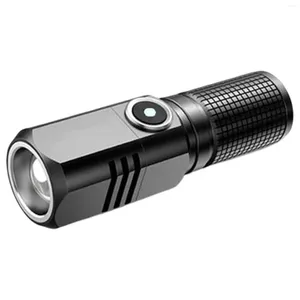 Flashlights Torches Powerful P50 Mini LED 3 Light Modes Using 16340 18650 Battery Hiking Camping Fishing Electric