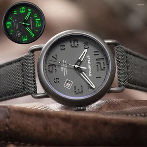 Zegarek wojskowy vintage zegarek automatyczny 42 mm mechaniczny kanapka z kanapkami II wojna światowa glow-in-the-ciemna stalingrad