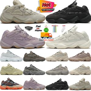 500 Scarpe da corsa Uomo Donna 500s Utility Nero Bone Bianco Asj Greu Argilla Marrone Mesh Blush Granito Enflame Soft Vision Taupe Luce sui piedi Runner sportivo Sneaker us5-us11.5