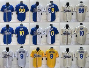 Custom 10 Cooper Kupp Jersey Los Angeles''rams''aaron Donald Jalen Ramsey Matthew Stafford Bobby Wagner Men Touth Baseball Rugby Piłka nożna ”