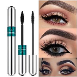 Mascara Double Head Waterproof 4D Thick Pull Long Curl Eyelashes Liquid Not Easy Dizzy Dye Eye Lashes Quick 231027