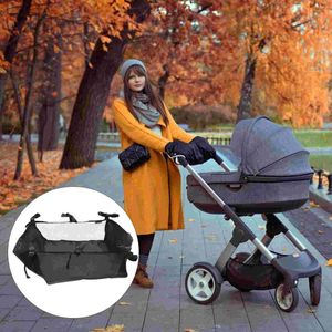 Barnvagnsdelar Pushchair Wagon Accessories Lagring Pouch Nursery Bag Basket Baby Hanging Oxford Tyg Nappy
