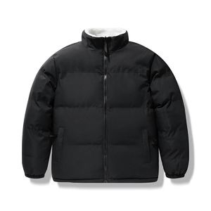 メンズダウンパーカー冬のフリースジャケット高品質ダブルスディッドウェアライナー屋外風のアウトウェアソリッドウォームコート231026